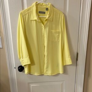 Liz Claiborne Sunny Yellow Blouse